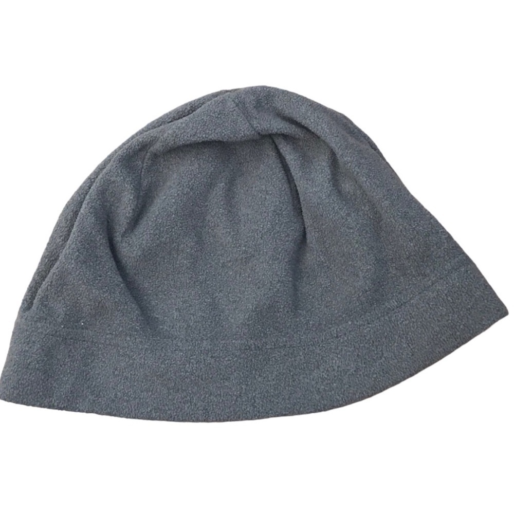 Lands' End Therma Check NanoTex Grey Beanie